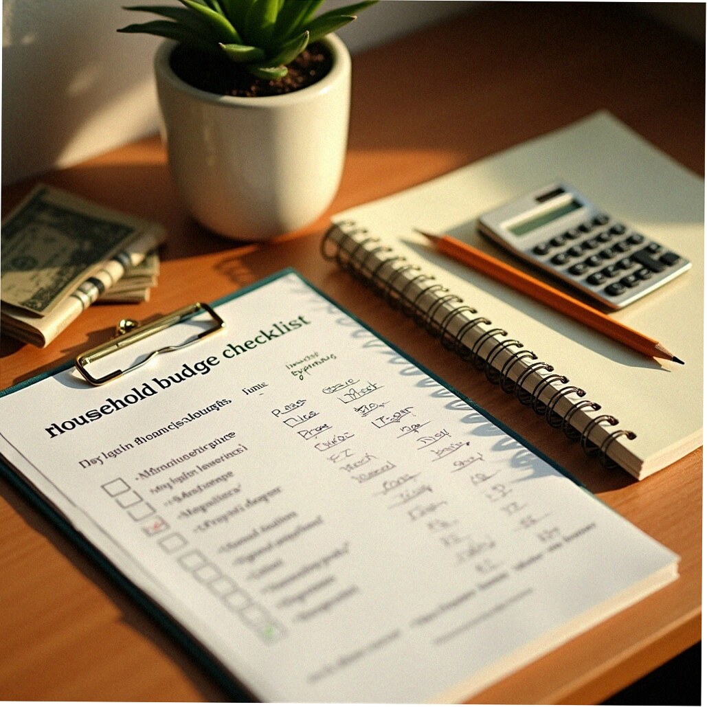 Ev ekonomisi checklist ve planlama araçları